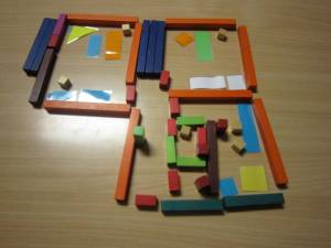 My flat in Cuisenaire rods