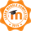 Learn Moodle complete badge